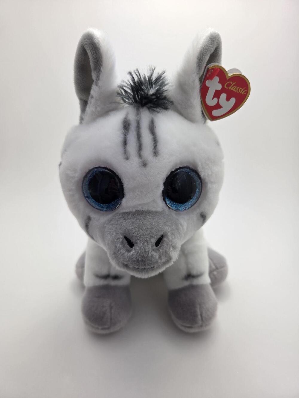 Ty Classics “Stripes” the Zebra! (Larger 9 inch)